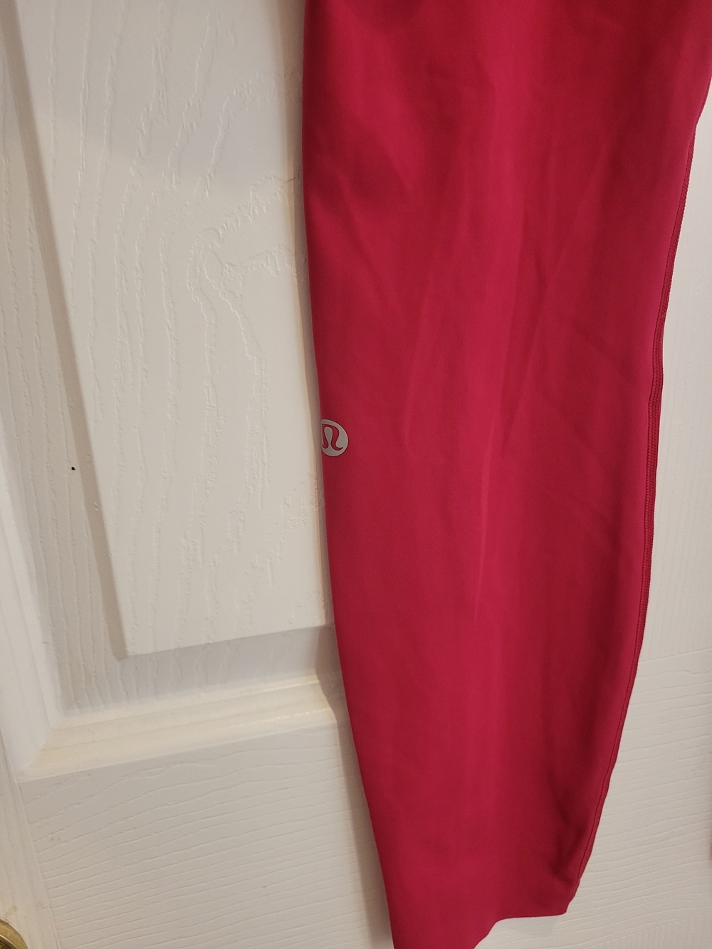 Lululemon Speed Up Crop Leggings Sz 6 Pink Magenta Running Tight Pockets Dots - Picture 5 of 12
